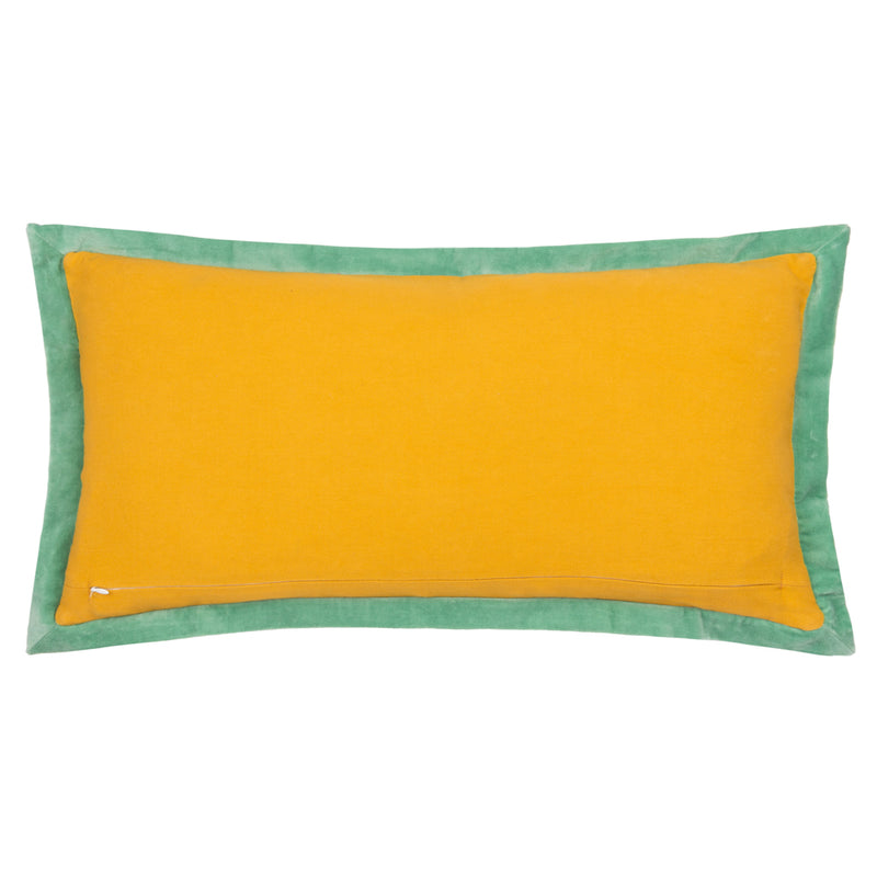 Paoletti Casa Cushion Cover in Ochre/Marine