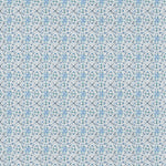 Geometric Blue Fabric - Casia Printed Cotton Fabric (By The Metre) Denim Voyage Maison