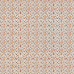 Geometric Orange Fabric - Casia Printed Cotton Fabric (By The Metre) Terracotta Voyage Maison