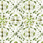 Abstract Green Wallpaper - Casia  1.4m Wide Width Wallpaper (By The Metre) Sage Voyage Maison