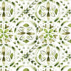 Abstract Green Wallpaper - Casia  1.4m Wide Width Wallpaper (By The Metre) Sage Voyage Maison