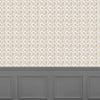 Abstract Beige Wallpaper - Casia  1.4m Wide Width Wallpaper (By The Metre) Stone Voyage Maison