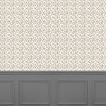 Abstract Beige Wallpaper - Casia  1.4m Wide Width Wallpaper (By The Metre) Stone Voyage Maison