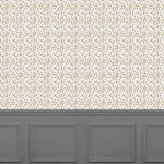 Abstract Beige Wallpaper - Casia  1.4m Wide Width Wallpaper (By The Metre) Stone Voyage Maison