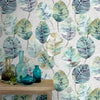 Voyage Maison Cassava 1.4m Wide Width Wallpaper in Capri