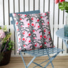 Floral Purple Cushions - Cassis Printed Outdoor Cushion Cover Lilac Wylder Nature