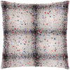 Heya Home Connie Check Cushion Cover in Grey/Black