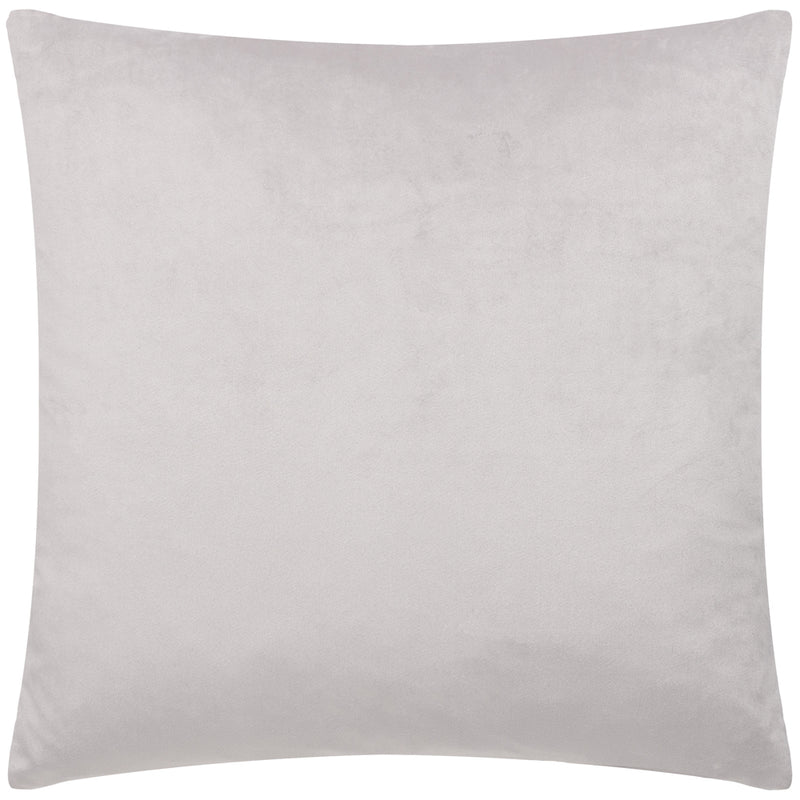 Heya Home Connie Check Cushion Cover in Grey/Black