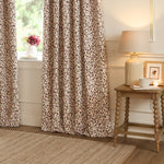 Cervino Jacquard Room Darkening Pencil Pleat Curtains Damson