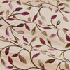 Cervino Jacquard Room Darkening Pencil Pleat Curtains Damson