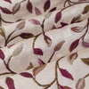 Floral Purple Curtains - Cervino Jacquard Room Darkening Pencil Pleat Curtains Damson Voyage Maison