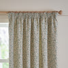 Cervino Jacquard Room Darkening Pencil Pleat Curtains Duck Egg