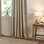 Cervino Jacquard Room Darkening Pencil Pleat Curtains Duck Egg