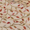 Cervino Jacquard Room Darkening Pencil Pleat Curtains Rednut