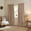 Floral Pink Cushions - Cervino Fringed Jacquard Cushion Cover Damson Voyage Maison
