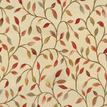 Floral Multi Fabric - Cervino Woven Jacquard Fabric Nut Voyage Maison