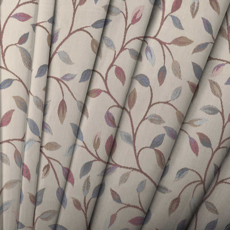 Floral Multi Fabric - Cervino Woven Jacquard Fabric Fig Voyage Maison