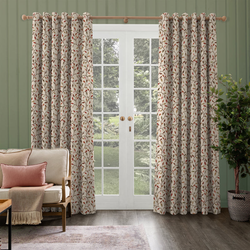 Floral Multi Fabric - Cervino Woven Jacquard Fabric Fire Voyage Maison