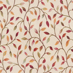 Floral Multi Fabric - Cervino Woven Jacquard Fabric Plum Multi Voyage Maison