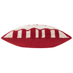  Red Cushions - Candy Fa La La Tufted Cushion Cover Red/White Furn