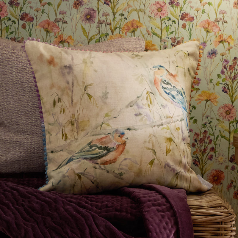  Cushions - Chaffinch  Cushion Cover Multicolour Voyage Maison