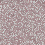 Abstract Pink Fabric - Chambery Printed Cotton Fabric Coral Voyage Maison