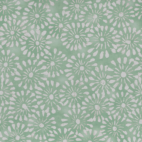 Voyage Maison Chambery Printed Cotton Fabric in Mint