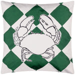 Check Green Cushions - Checkerboard Outdoor Cushion Cover Green Furn