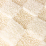 Check It Boucle Fleece Cushion Dreamy Cream