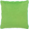 Check It Boucle Fleece Cushion Go Green