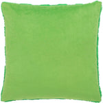 Check It Boucle Fleece Cushion Go Green