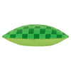 Check It Boucle Fleece Cushion Go Green