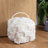 Heya Home Check It Boucle Door Stop in Dreamy Cream