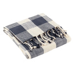  Throws - Chesil Check Throw Navy Yard