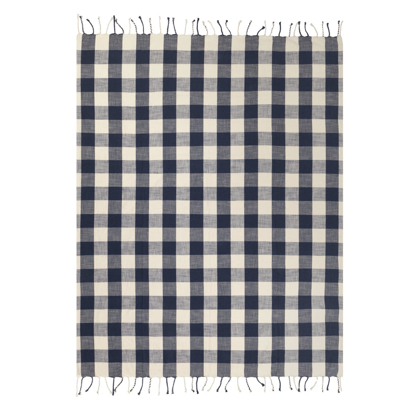  Throws - Chesil Check Throw Navy Yard