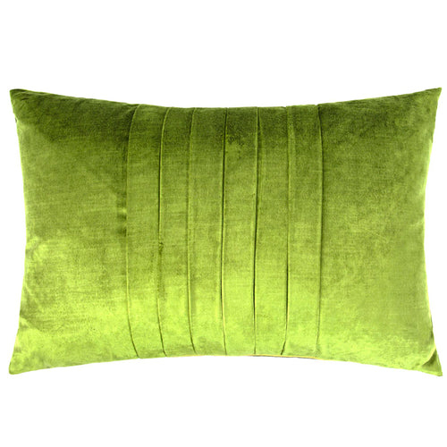 Voyage Maison Chiaso Velvet Cushion Cover in Kiwi