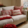  Pink Cushions - Candy Ho Ho Ho Tufted Cushion Cover Pink/Red Furn