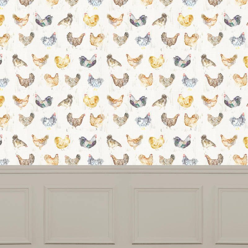 Voyage Maison Chook 1.4m Wide Width Wallpaper in Cream