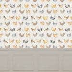 Voyage Maison Chook 1.4m Wide Width Wallpaper in Linen