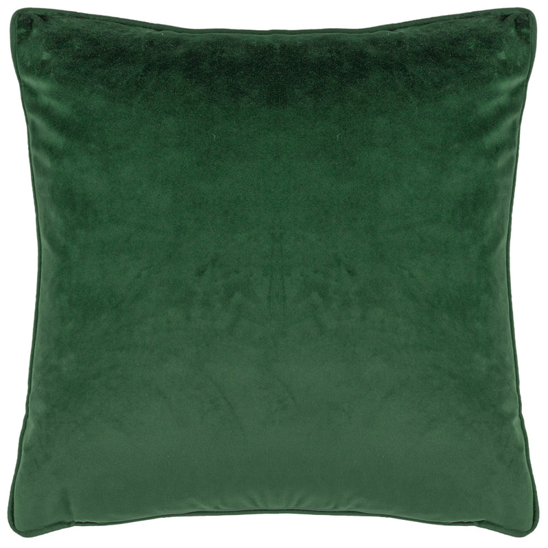 Evans Lichfield Christmas Sheep Cushion Cover in Forest Green