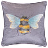 Animal Grey Cushions - Circe Printed Cushion Cover Storm Voyage Maison