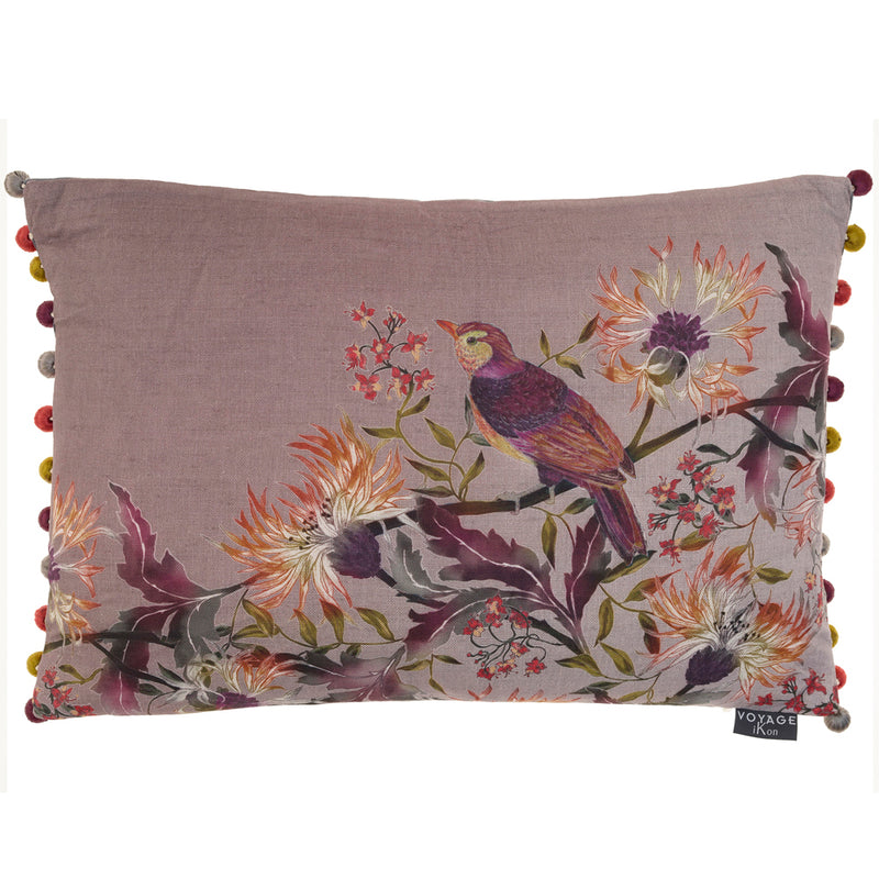 Voyage Maison Cirin Printed Cushion Cover in Mulberry