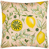 Floral Orange Cushions - Citronello Printed Outdoor Cushion Cover Peach furn.