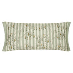 Floral Green Cushions - Chinese Lanterns Embroidered Cushion Cover Sage Sanderson