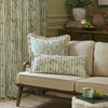 Floral Green Curtains - Chinese Lanterns Embroidered Room Darkening Pencil Pleat Curtains Sage Sanderson