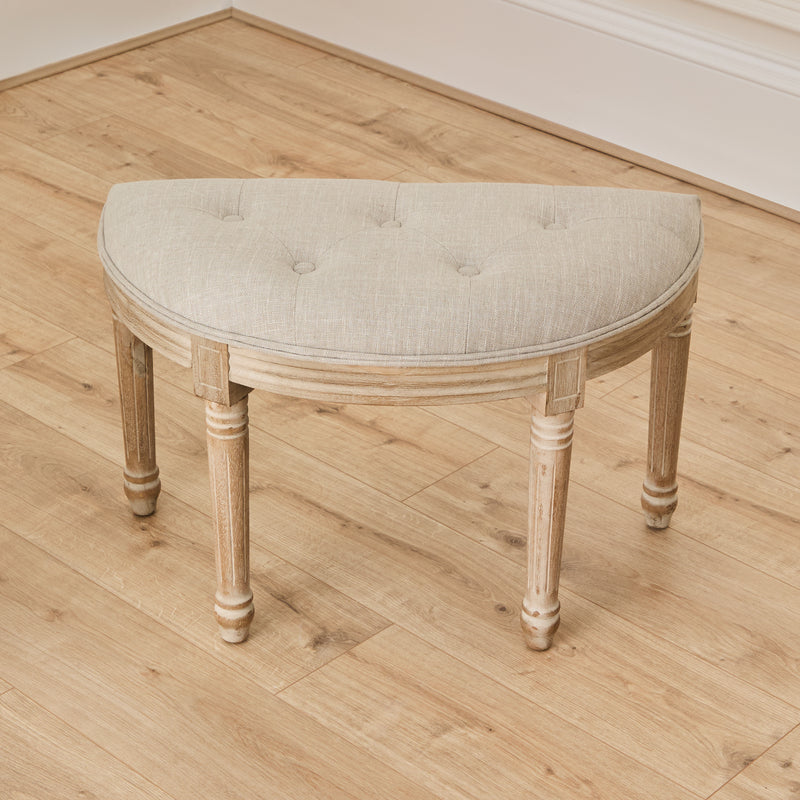 Claudette Footstool Natural