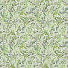 Floral Green Fabric - Claudia Printed Cotton Fabric (By The Metre) Sage Voyage Maison