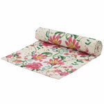 Floral Red Kitchen - Claudia Indoor/Outdoor Table Runner Candy Red Wylder Nature