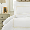 Cleopatra 200TC 100% Cotton Embroidered Duvet Cover Set Gold