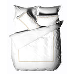 Cleopatra 200TC 100% Cotton Embroidered Duvet Cover Set Gold